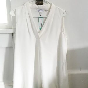 Calvin Klein V Neck Blouse